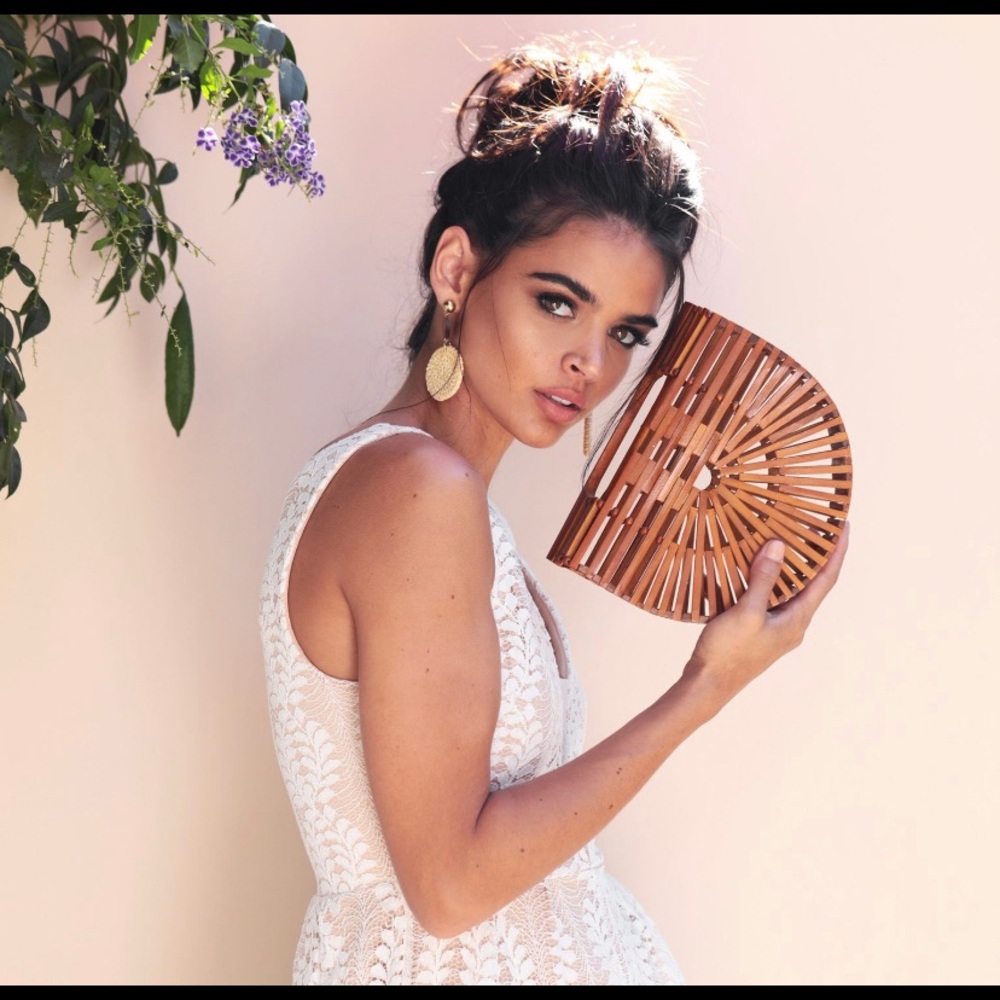 Bamboo Clutch
